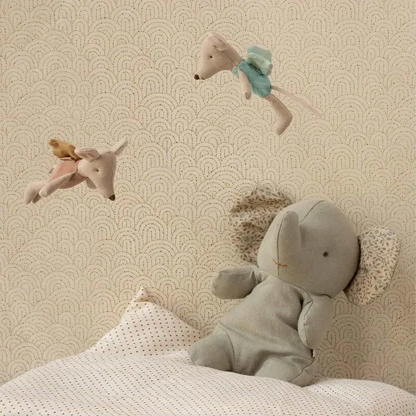 Maileg | Safari friends, Elephant | Mini - Iron grey