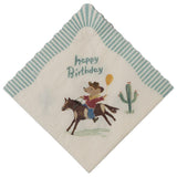 Maileg - Servetten, Happy birthday - Cowboy