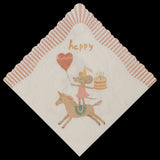 Maileg | Servetten, Happy birthday - Unicorn