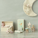 Maileg, Tooth fairy mouse, Little brother in matchbox - 4105