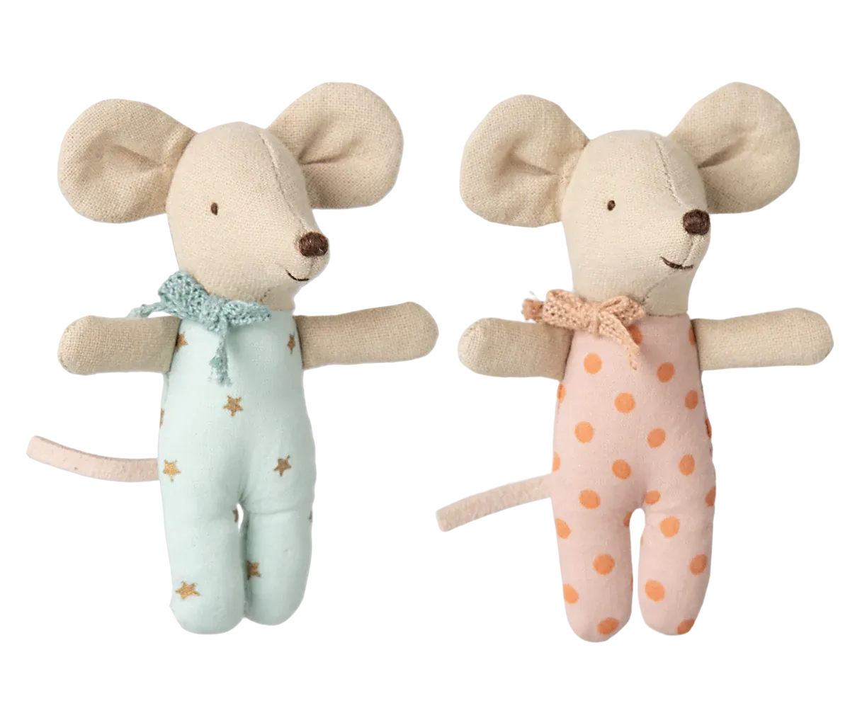Maileg | Twins, baby mice in matchbox