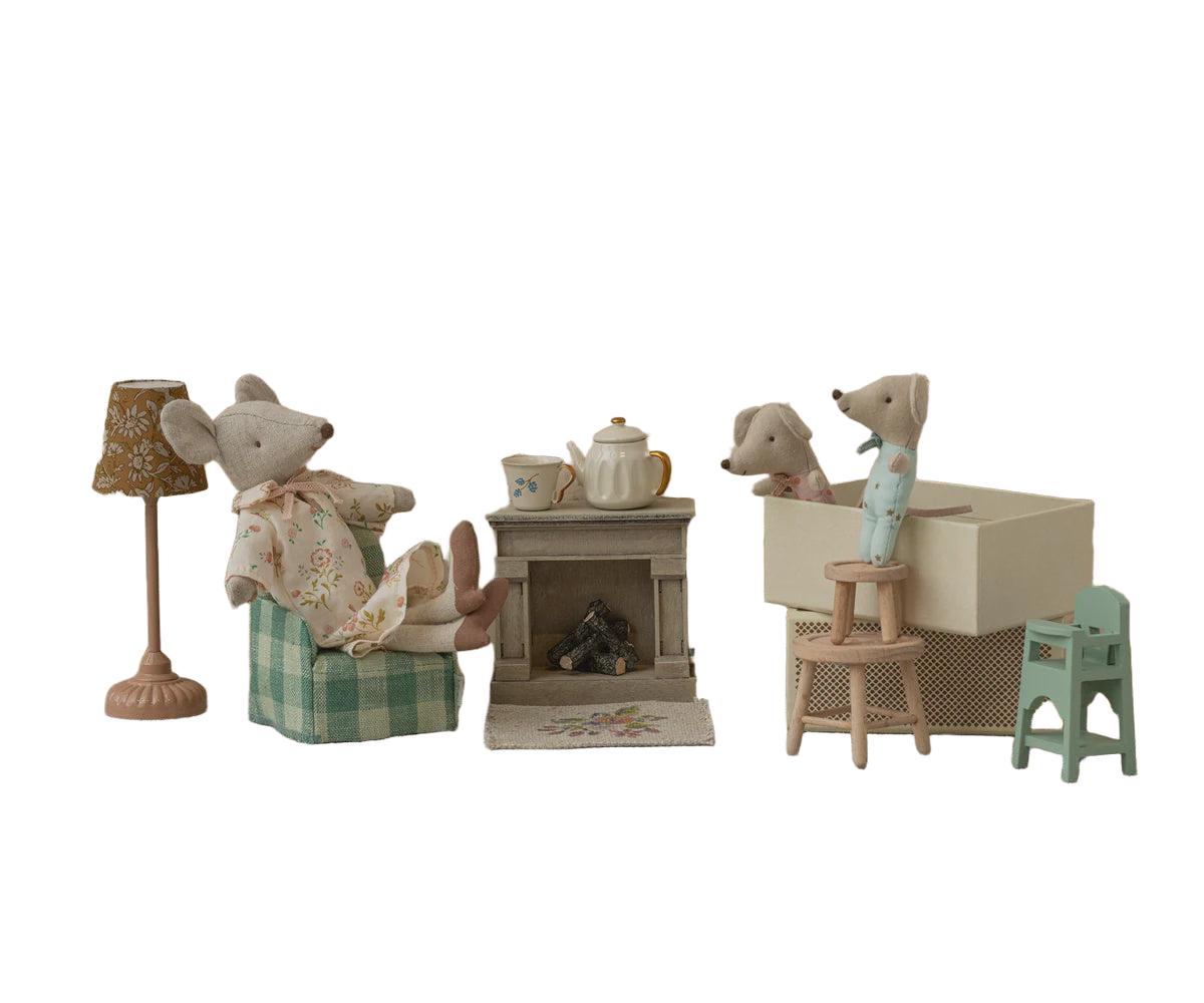 Maileg | Twins, baby mice in matchbox