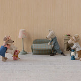 Maileg - Vintage floor lamp, Mouse - Mint