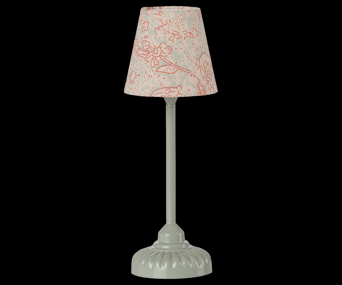 Maileg - Vintage floor lamp, Mouse - Mint