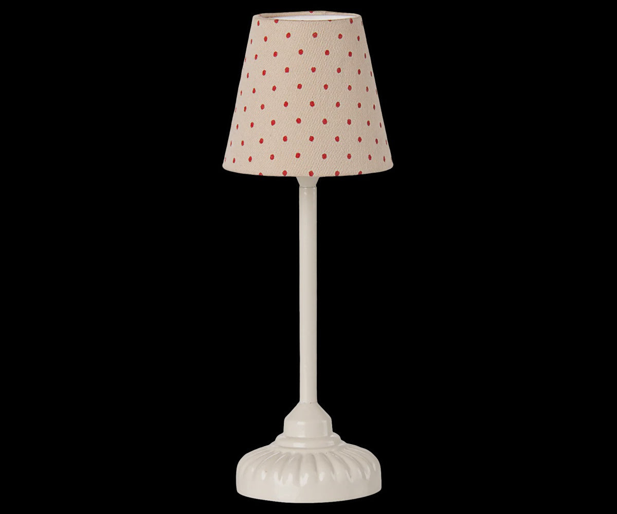 Maileg - Vintage floor lamp, Mouse - Sand