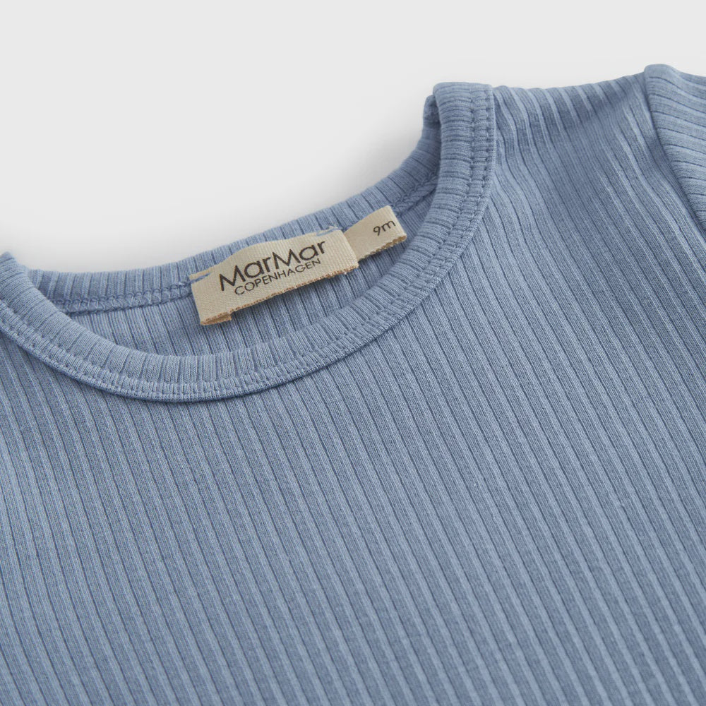 MarMar Copenhagen | Body SS Romper - Blue Iris