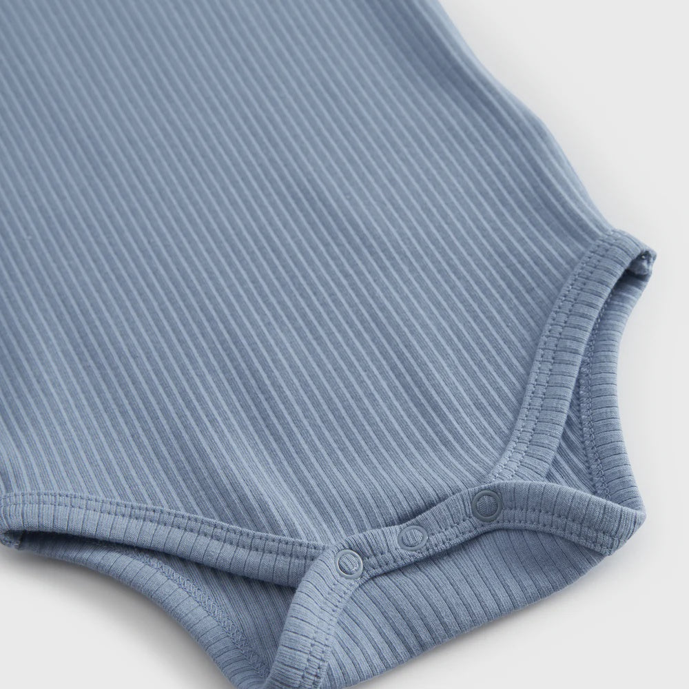 MarMar Copenhagen | Body SS Romper - Blue Iris