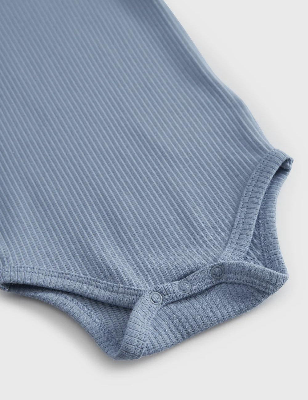 MarMar Copenhagen | Body SS Romper - Blue Iris