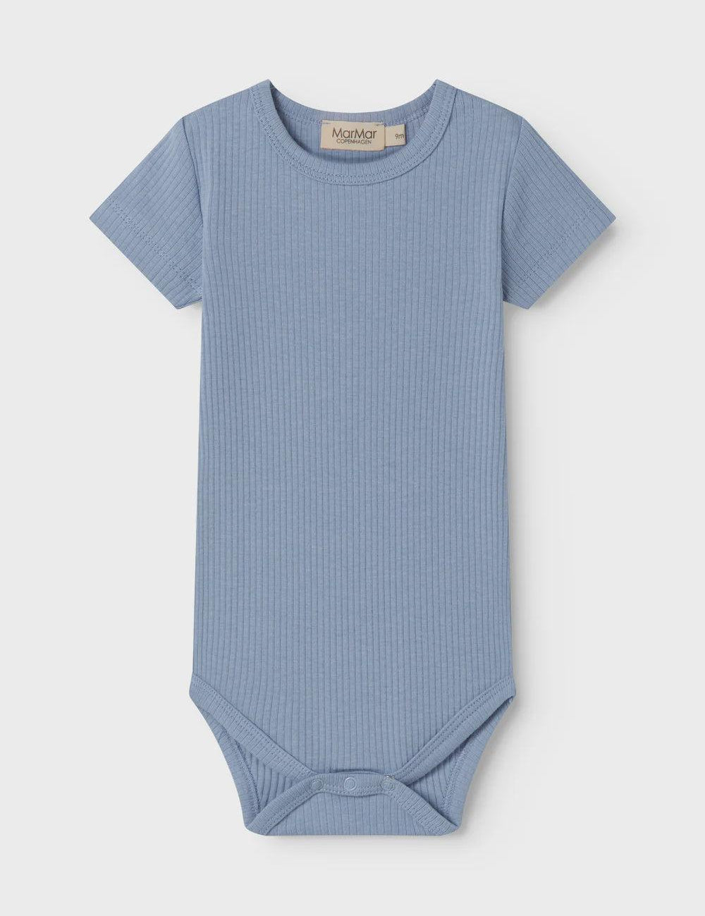 MarMar Copenhagen | Body SS Romper - Blue Iris