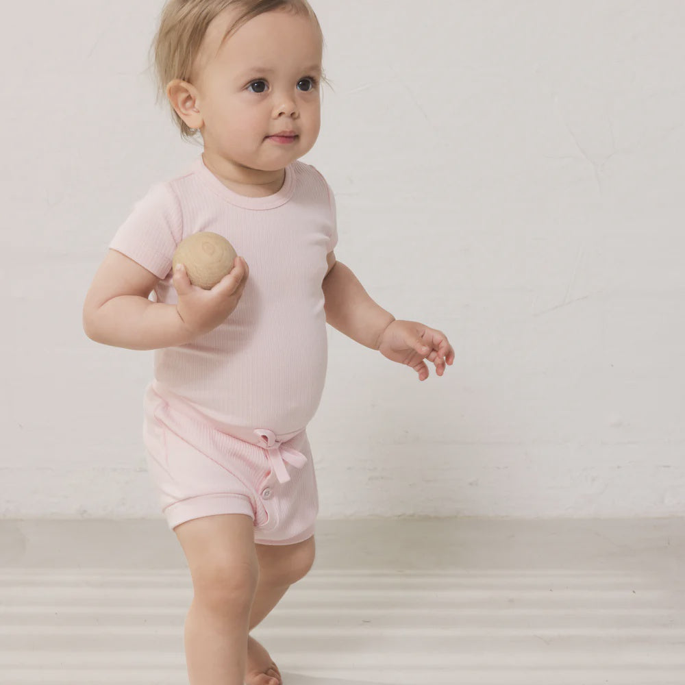 MarMar Copenhagen | Body SS Romper - Rose Touch