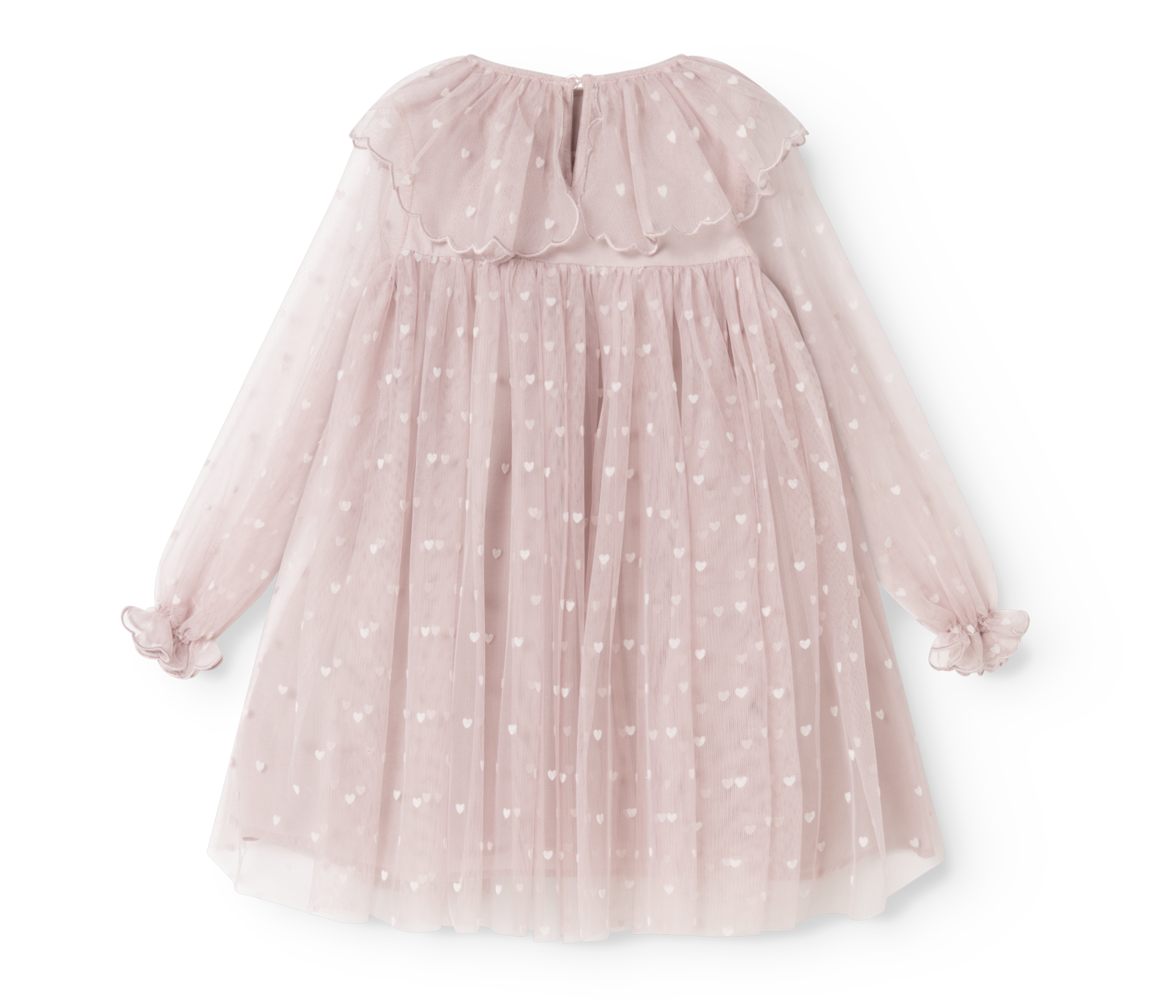 MarMar Copenhagen | Dera jurk | Cloud gray hearts
