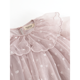 MarMar Copenhagen | Dera jurk | Cloud gray hearts