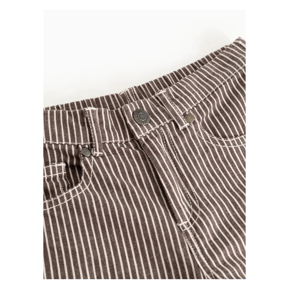MarMar Copenhagen | Pando broek | Dark brownie stripe