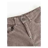 MarMar Copenhagen | Pando broek | Dark brownie stripe