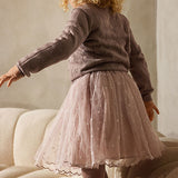 MarMar Copenhagen | Solvig rok | Cloud gray hearts