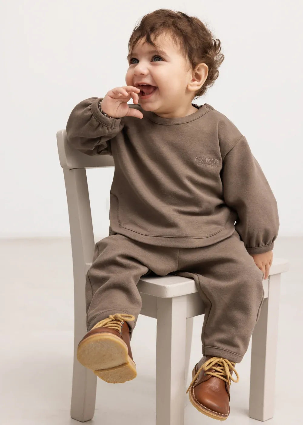MarMar Copenhagen | Toan baby sweatshirt | Dusty brown