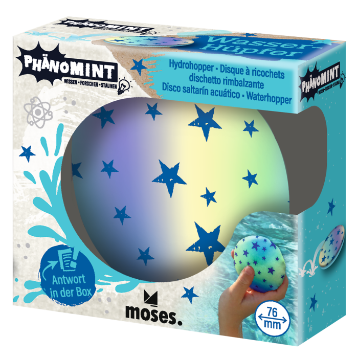 Moses | PhänoMINT Waterhopper 7,5 cm 3 assorti