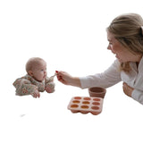 Mushie | Baby Spoons Blush/Shifting Sand