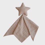 Mushie Knuffeldoekje star lovely natural