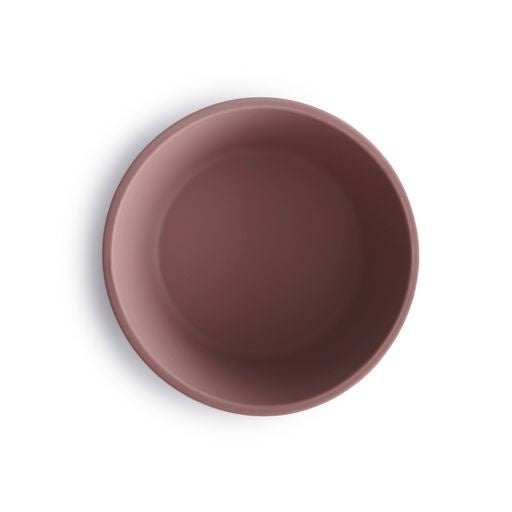 Mushie | Silicone bowl met zuignap | Cloudy mauve
