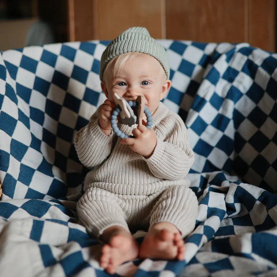 Mushie | Space Teething Ring