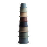 Mushie | Stacking cups forest