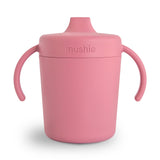 Mushie | Trainer sippy cup | dusty rose