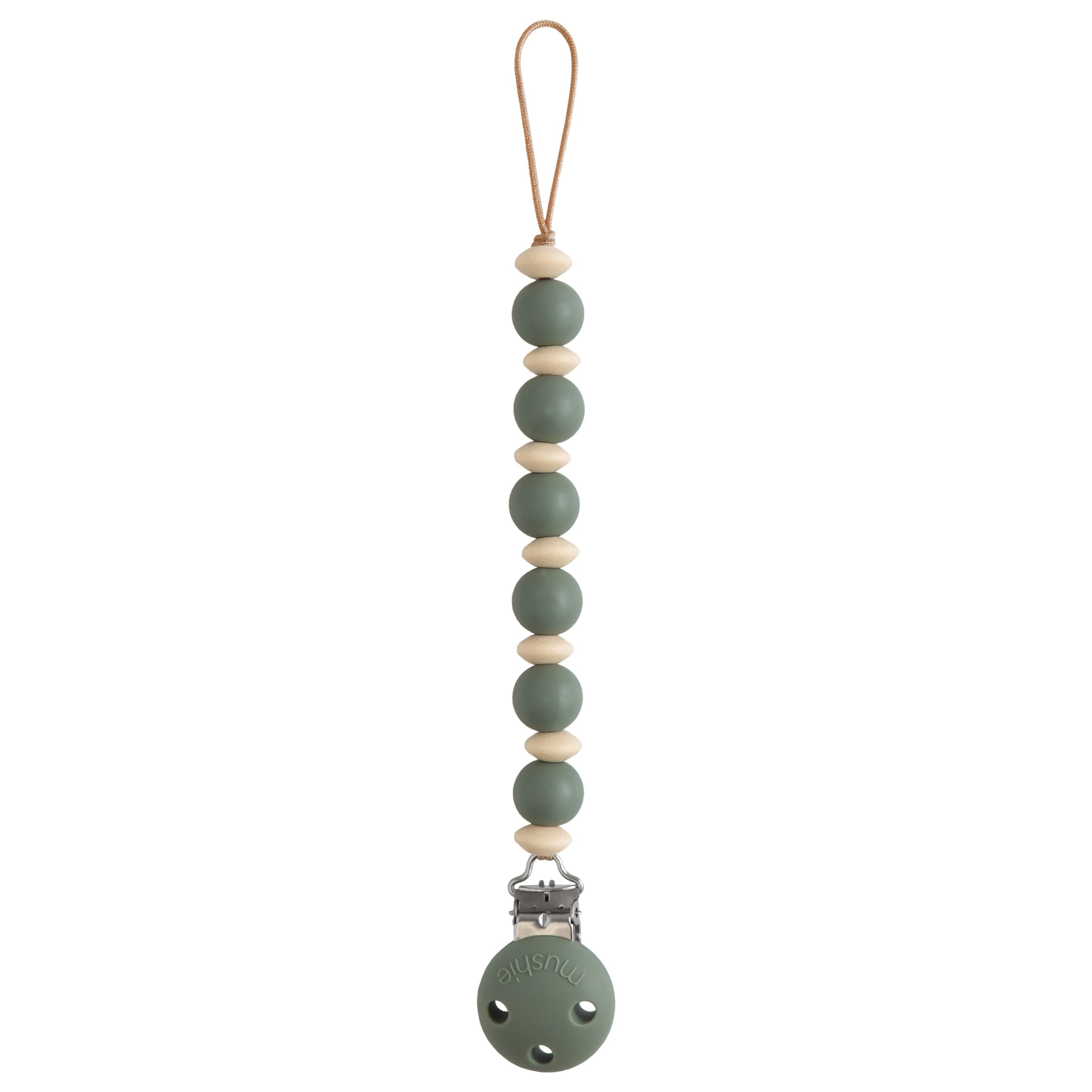 Mushie l Speenketting Luna l dried thyme