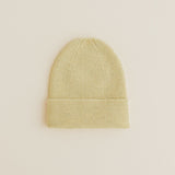 Hvid | Beanie Fonzie| Yellow