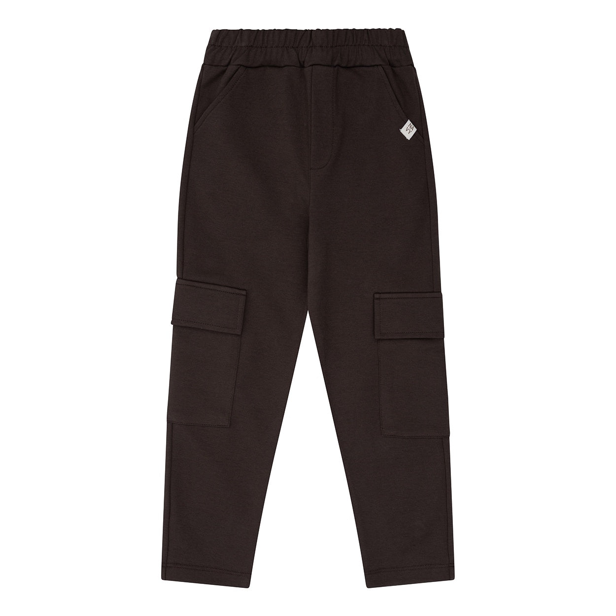 Navy Natural | Chino with pockets | Dark brown