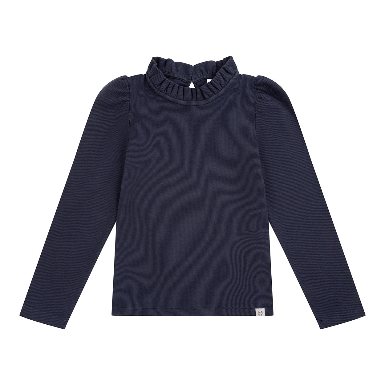 Navy Natural | Loulou top | Graphite
