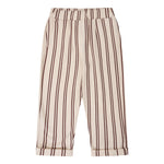 Navy Natural | Mex pants burgundy stripe
