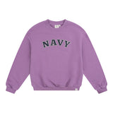 Navy Natural | Oversized sweater NAVY | Lila