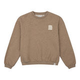 Navy Natural | Oversized sweater waves | Light brown
