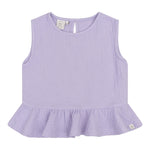 Navy Natural | Rose top lilas mousseline