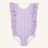 Navy natural | Badpak lila flowers