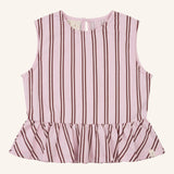 Navy natural | Rose top pink stripe