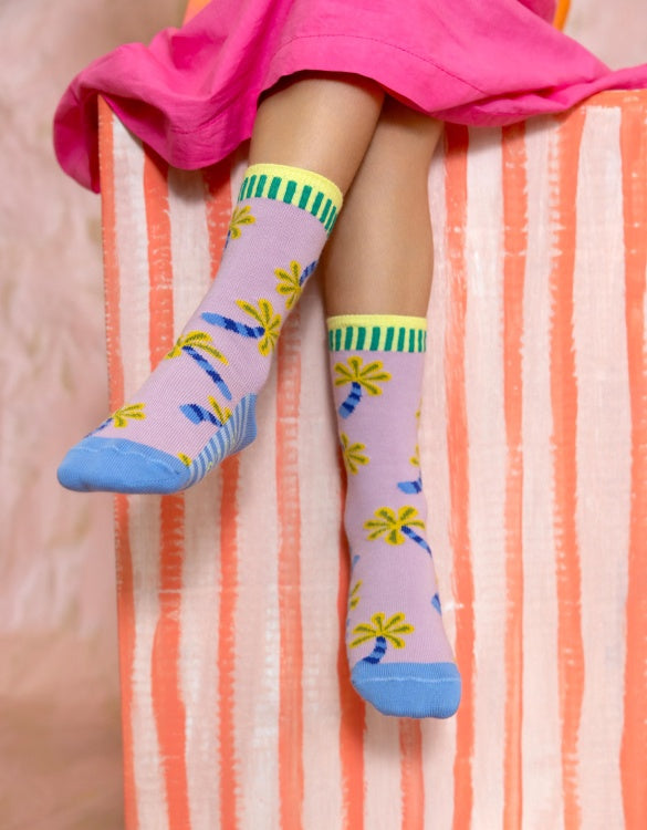 Oilily | Mumbai calf socks orchid bloom
