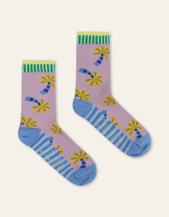 Oilily | Mumbai calf socks orchid bloom