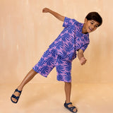 Oilily | Prins sweat shorts lupine