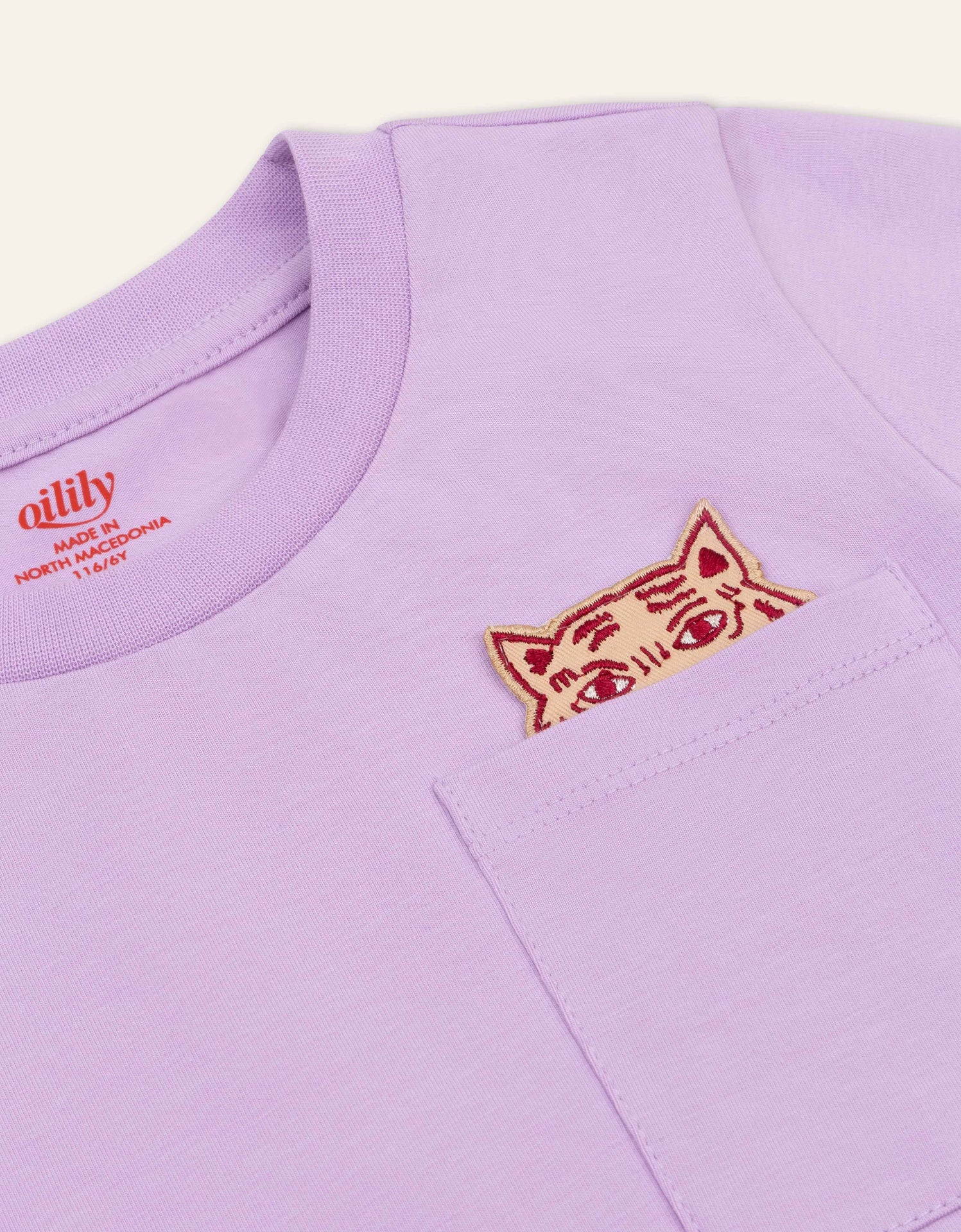 Oilily | Tak s.sl. t-shirt with pocket orchid bloom