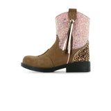 Shoesme | Cognac laars met glitter