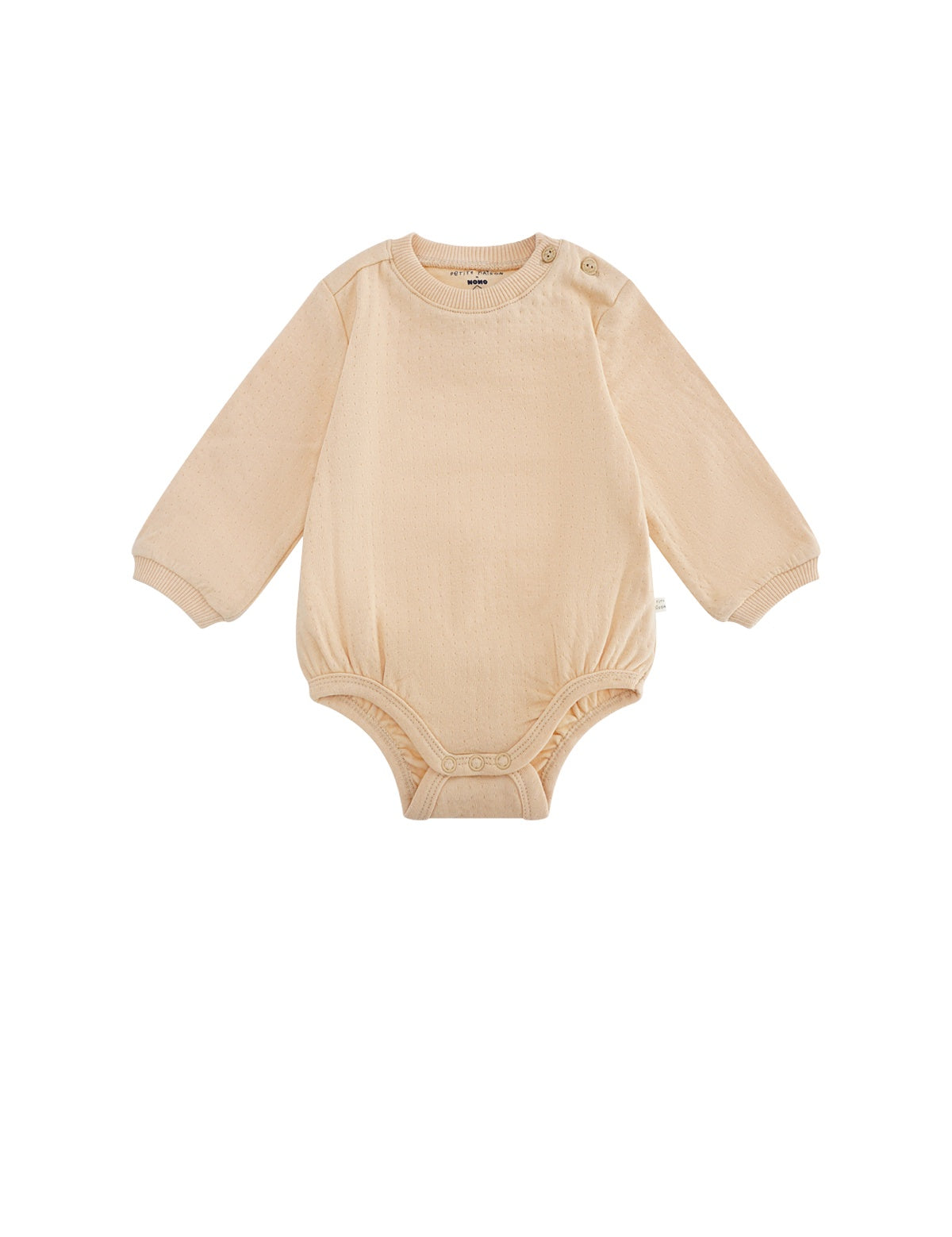 Petit Maison|Scout double jersey roomy body | Honey Peach