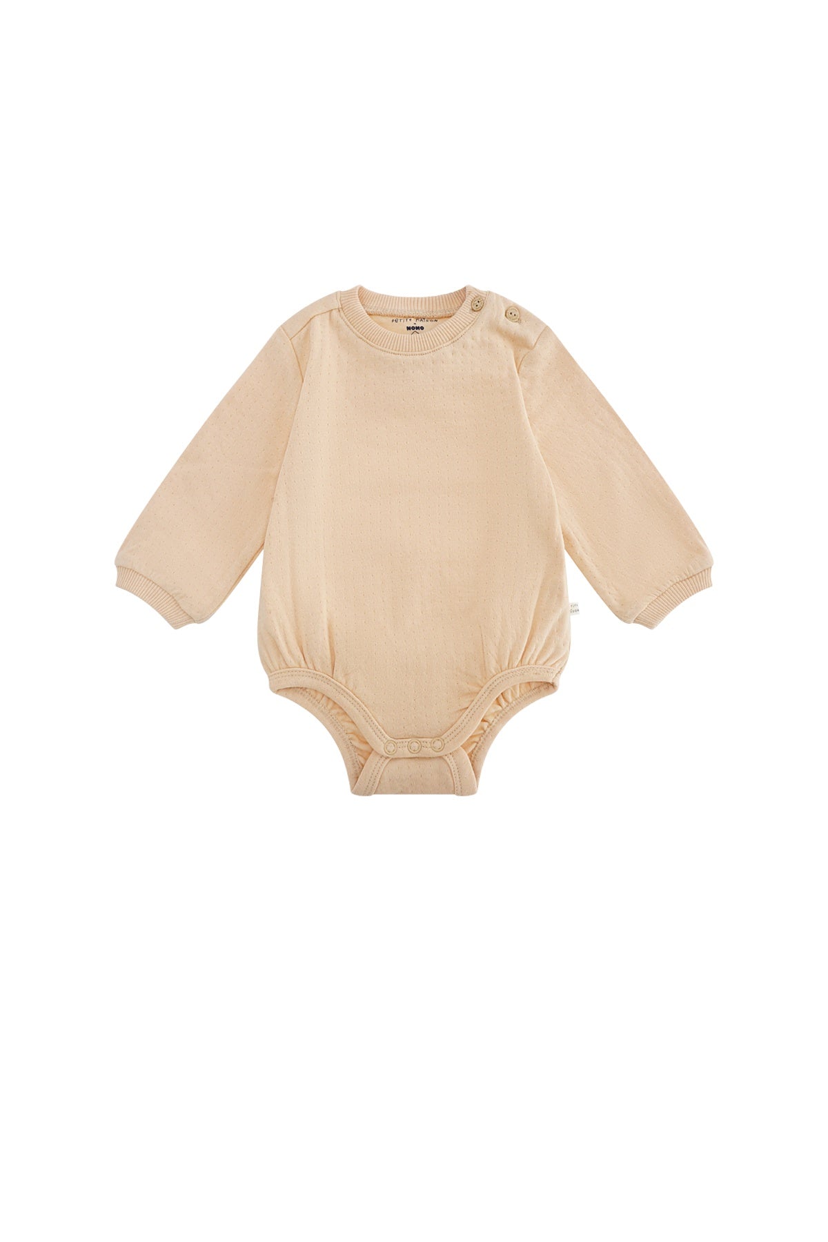 Petit Maison|Scout double jersey roomy body | Honey Peach