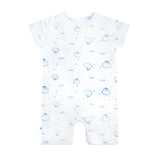 Petit Maison|Sem bodysuit s/sl double jersey | AOP Blue Whale