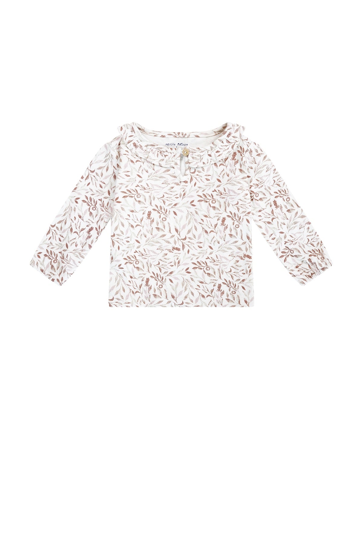 Petit maison | Kaya Longsleeve ruffle | Flower