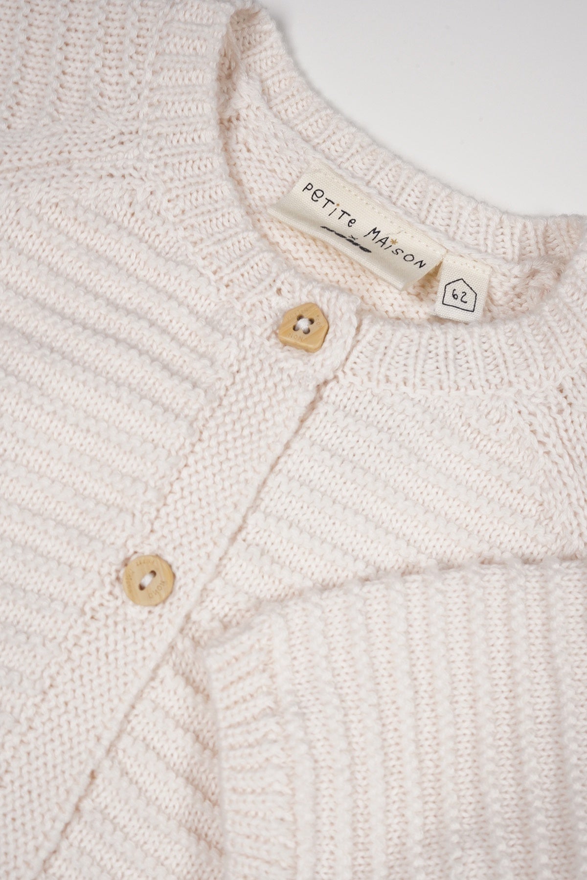 Petit maison | Kiki Knitted vest | Creme