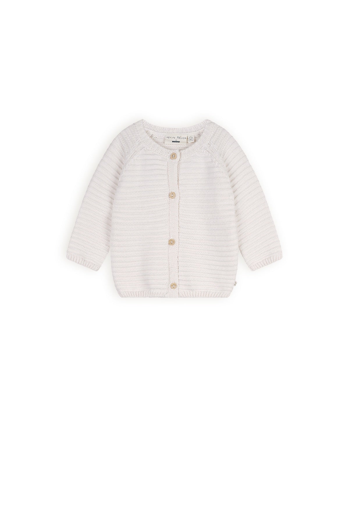 Petit maison | Kiki Knitted vest | Creme