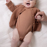 Petit maison | Scout boxy romper | Caramel