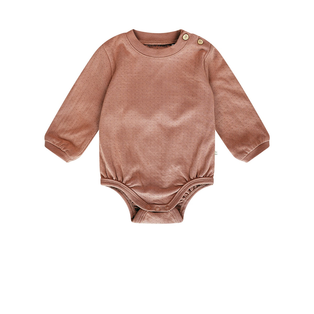 Petit maison | Scout boxy romper | Caramel